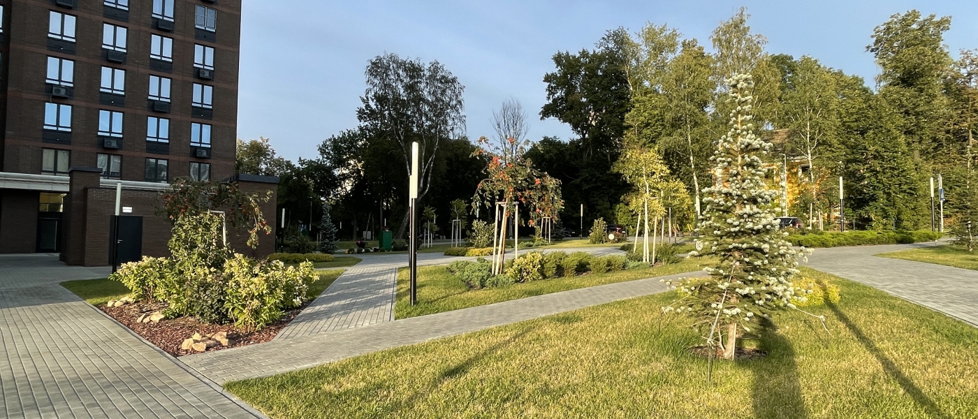 Благоустройство KM Tower