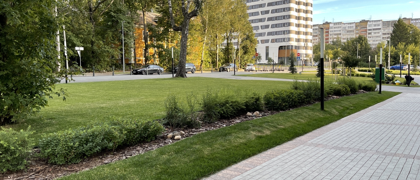 Благоустройство KM Tower