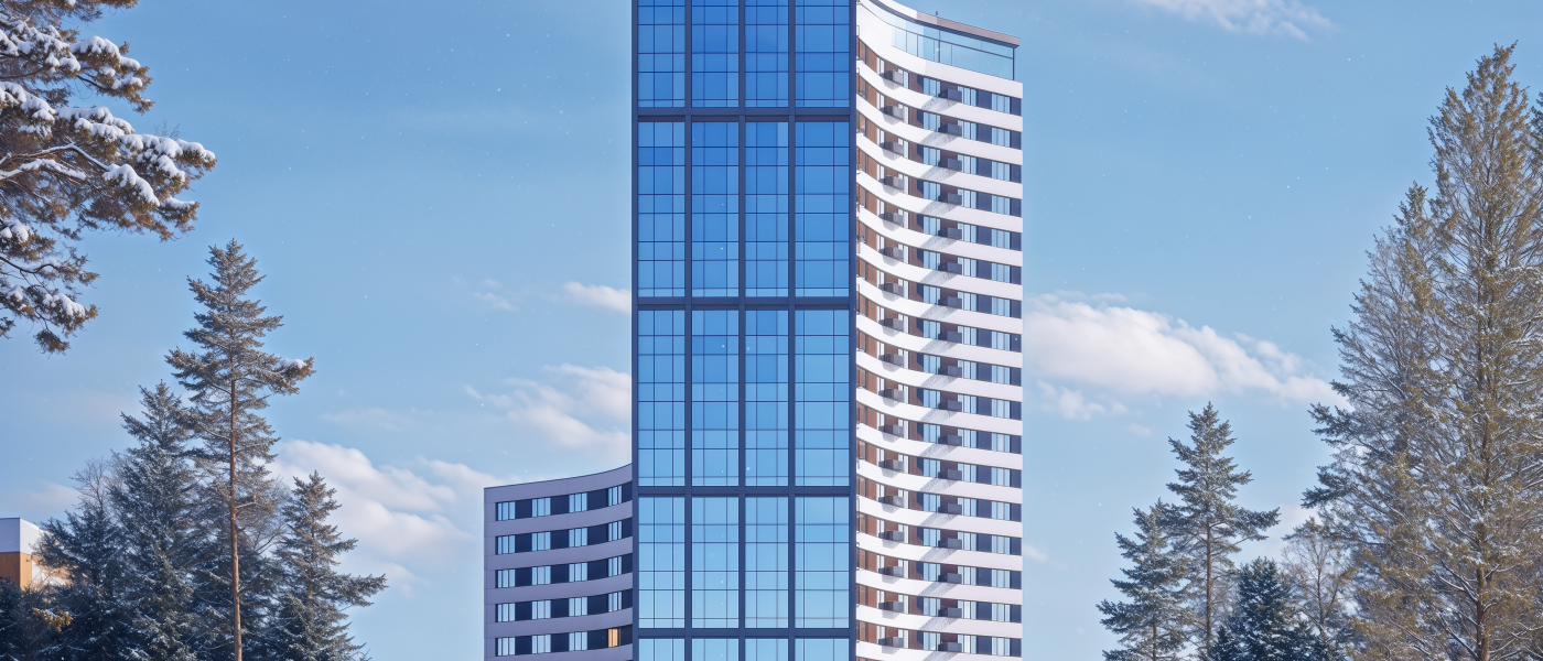 Жилой дом на улице 40-лет Октября