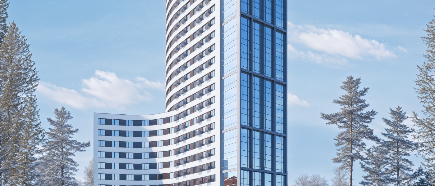 Жилой дом на улице 40-лет Октября