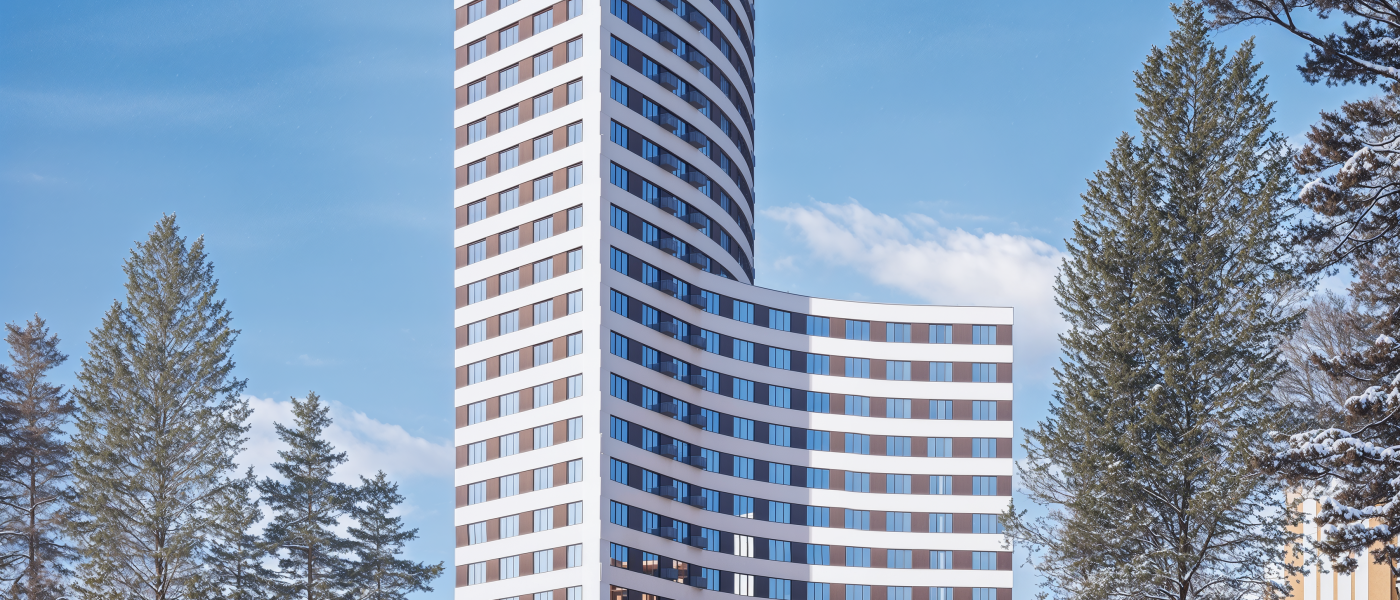 Жилой дом на улице 40-лет Октября