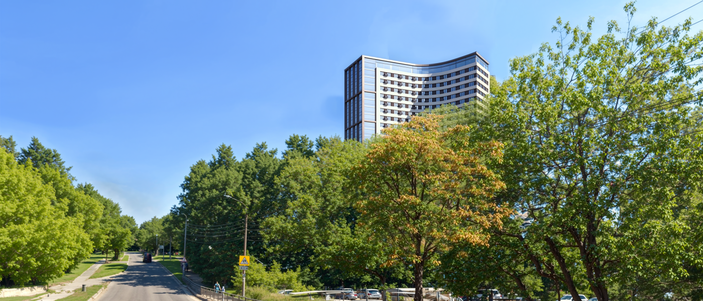 Жилой дом на улице 40-лет Октября